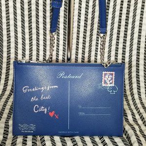Kate Spade River Blue Postcard Crossbody Off Grid
